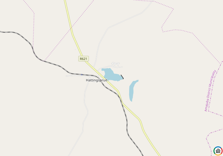 Map location of Hattingspruit